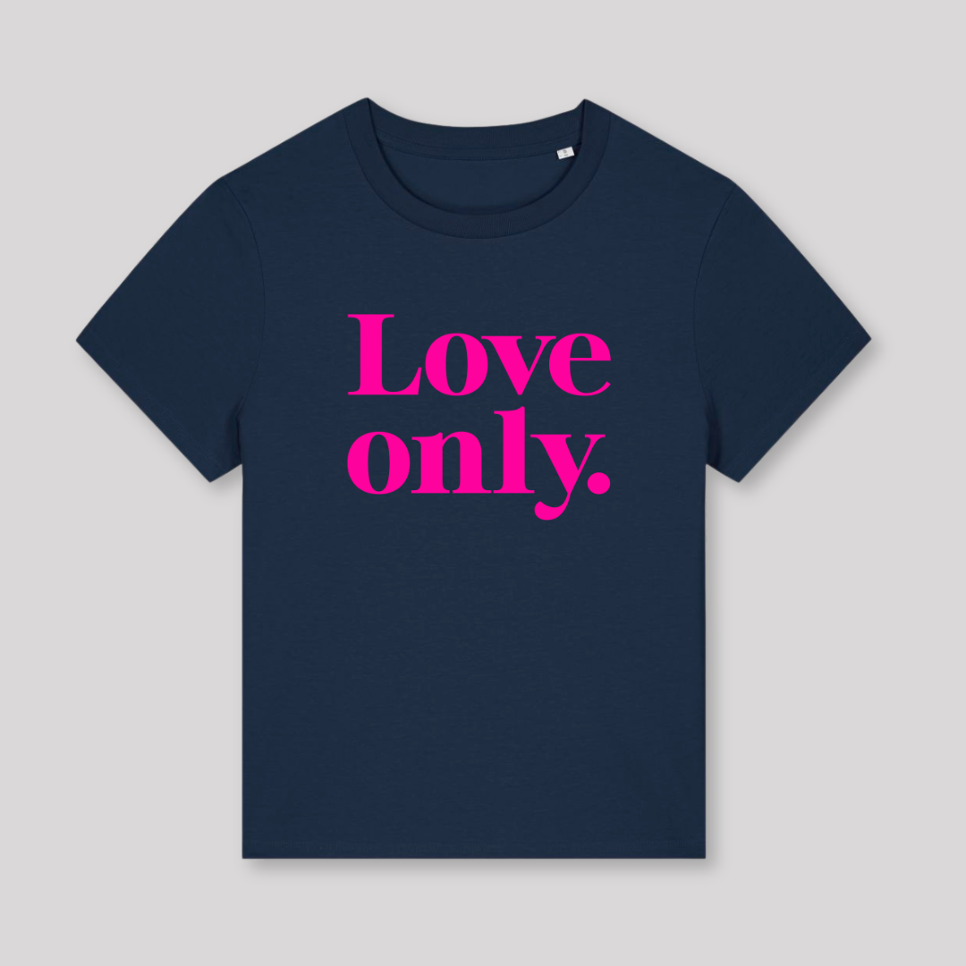 Damen T-Shirt fashion fit "LOVE ONLY"