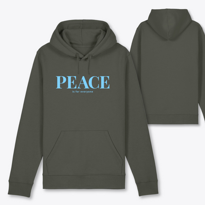 Damen Hoodie regular fit "PEACE IS FOR EVERYONE"