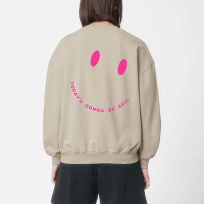Damen Sweater oversized fit "TODAY'S GONNA BE EPIC"