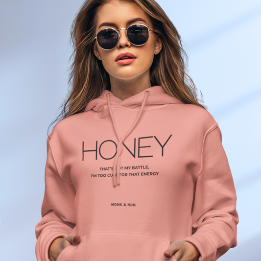 Damen Hoodie regular fit "HONEY, THAT'S NOT..."