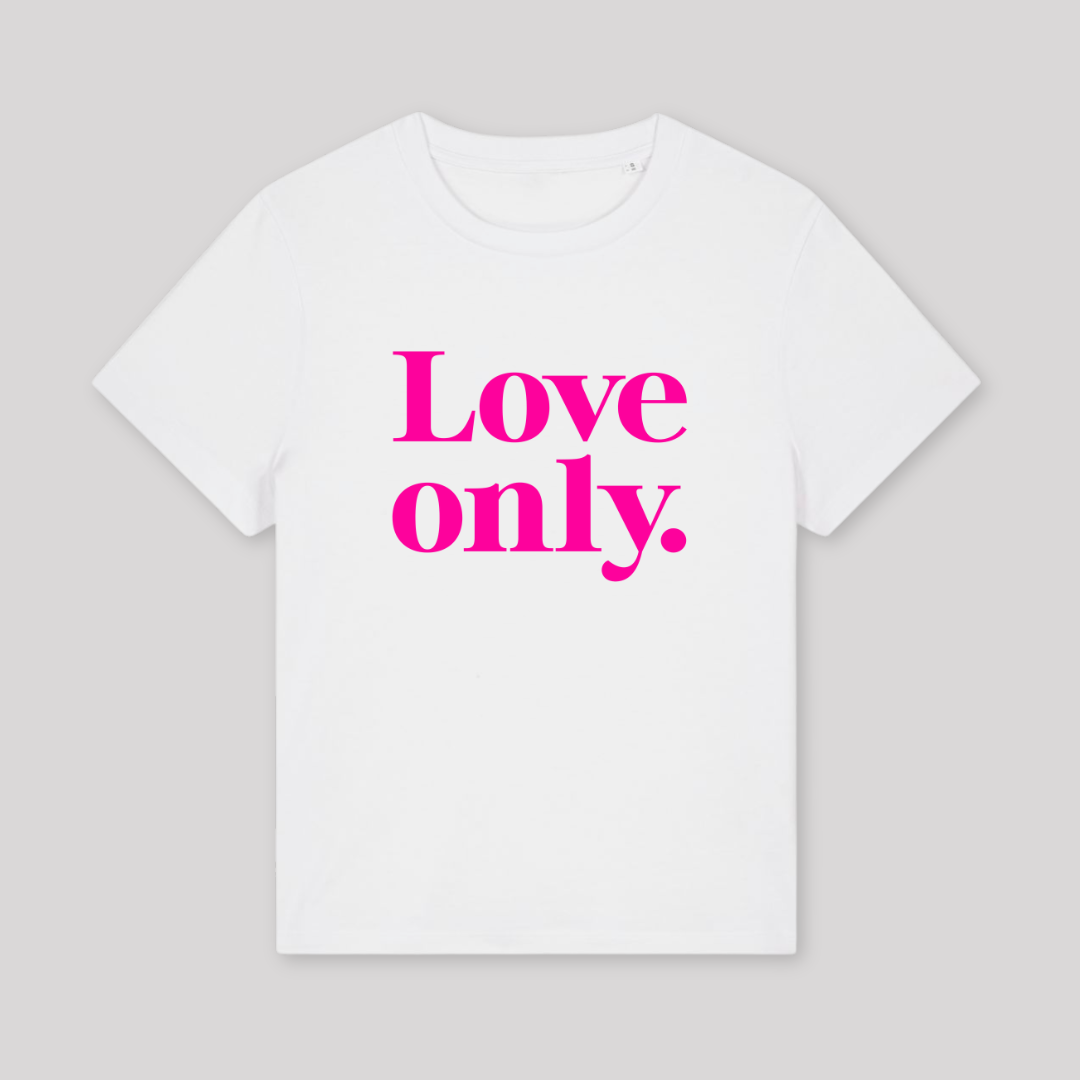 Damen T-Shirt fashion fit "LOVE ONLY"