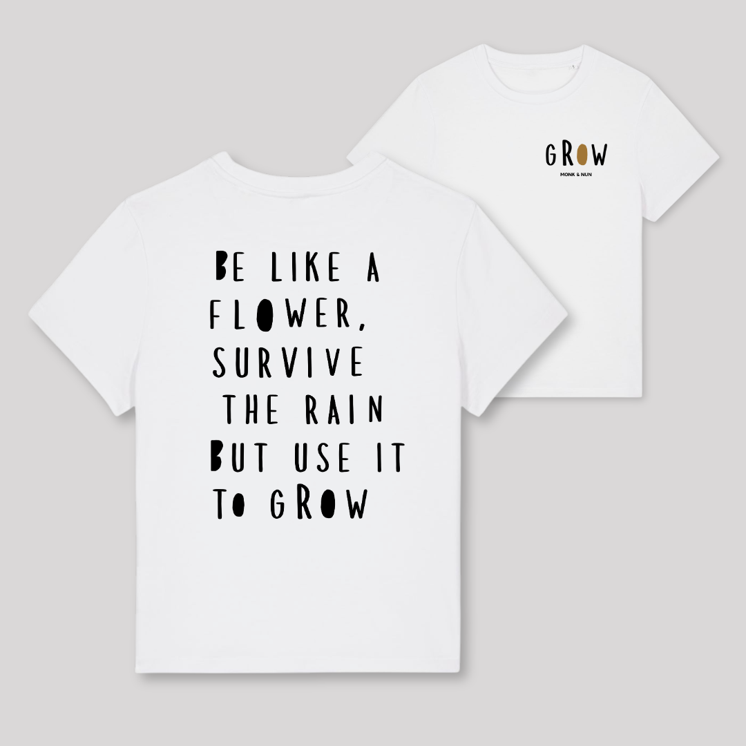 Damen T-Shirt fashion fit "BE LIKE A FLOWER..."