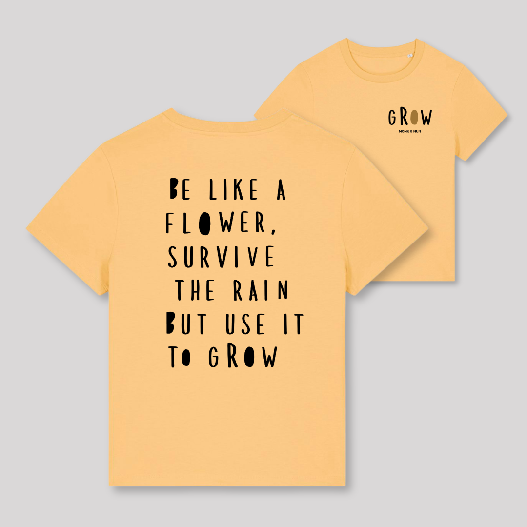 Damen T-Shirt fashion fit "BE LIKE A FLOWER..."
