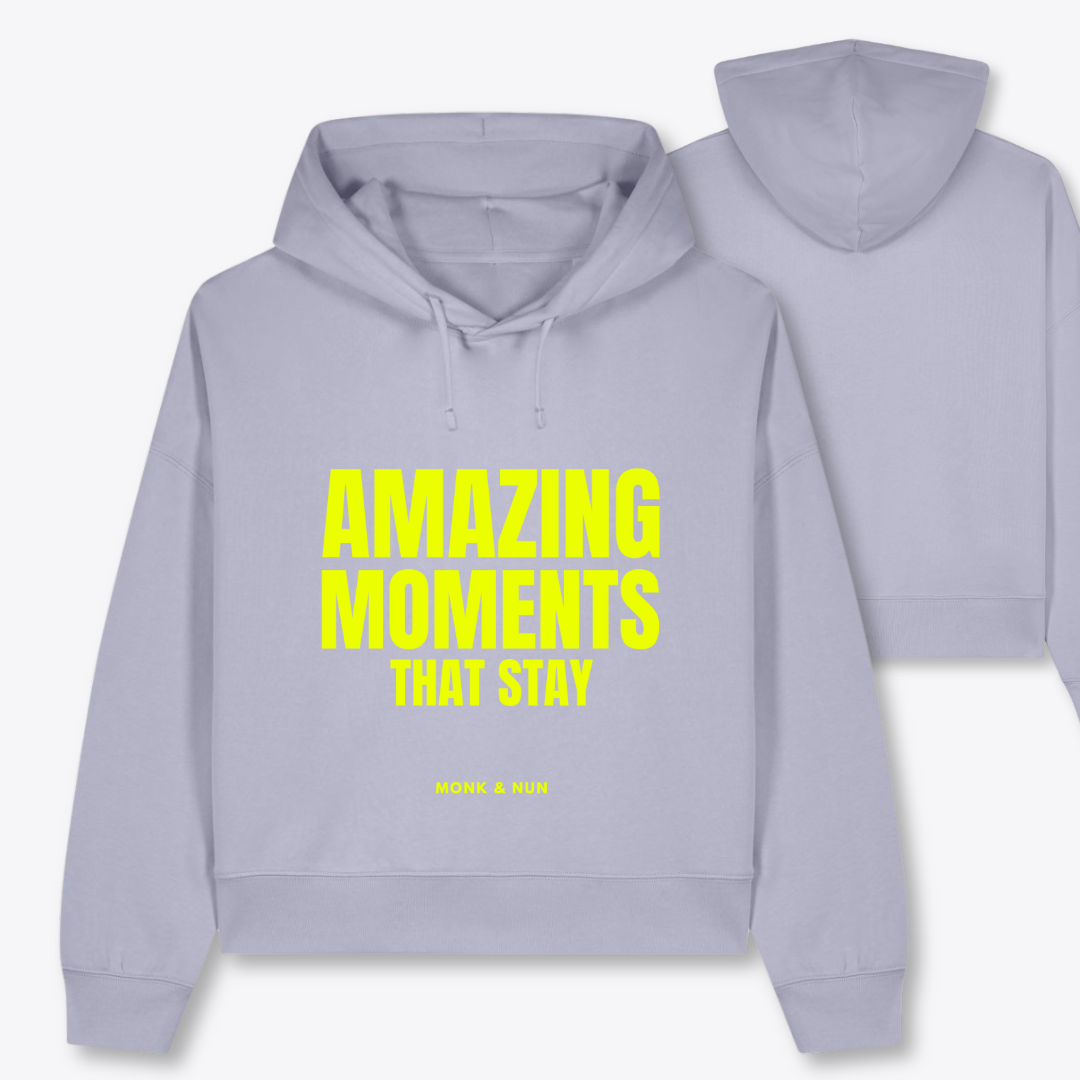 Boxcut Hoodie "AMAZING MOMENTS..."