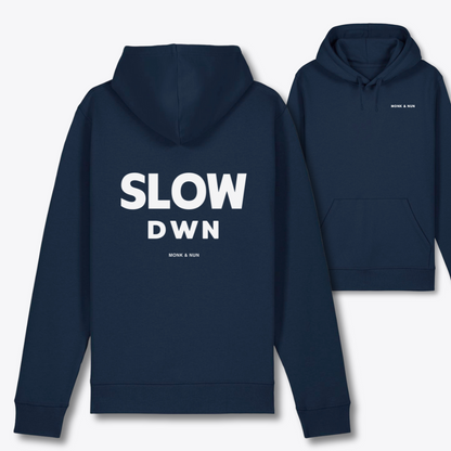 Damen Hoodie regular fit "SLOW DOWN"