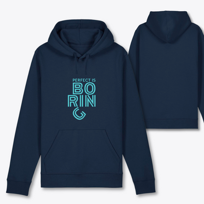Damen Hoodie regular fit "PERFECT IS BORING"