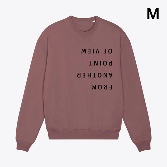 BD-Damen Sweater oversized fit "FROM ANOTHER POINT OF VIEW"