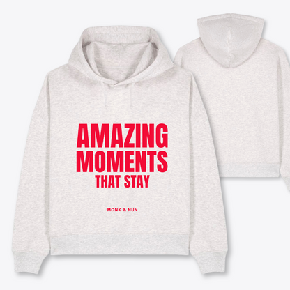 Boxcut Hoodie "AMAZING MOMENTS..."