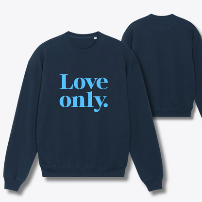 Damen Sweater oversized fit "LOVE ONLY"