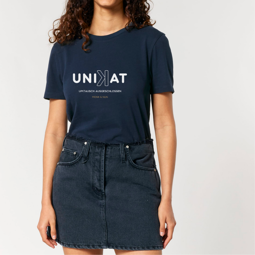 Damen T-Shirt slim fit stretchy "UNIKAT"