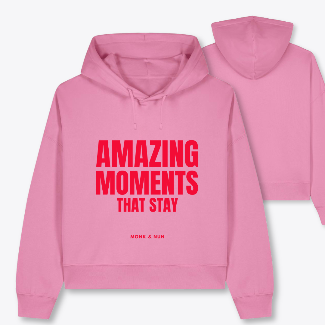 Boxcut Hoodie "AMAZING MOMENTS..."