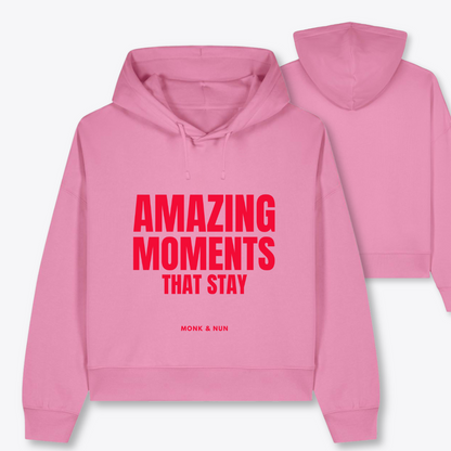 Boxcut Hoodie "AMAZING MOMENTS..."