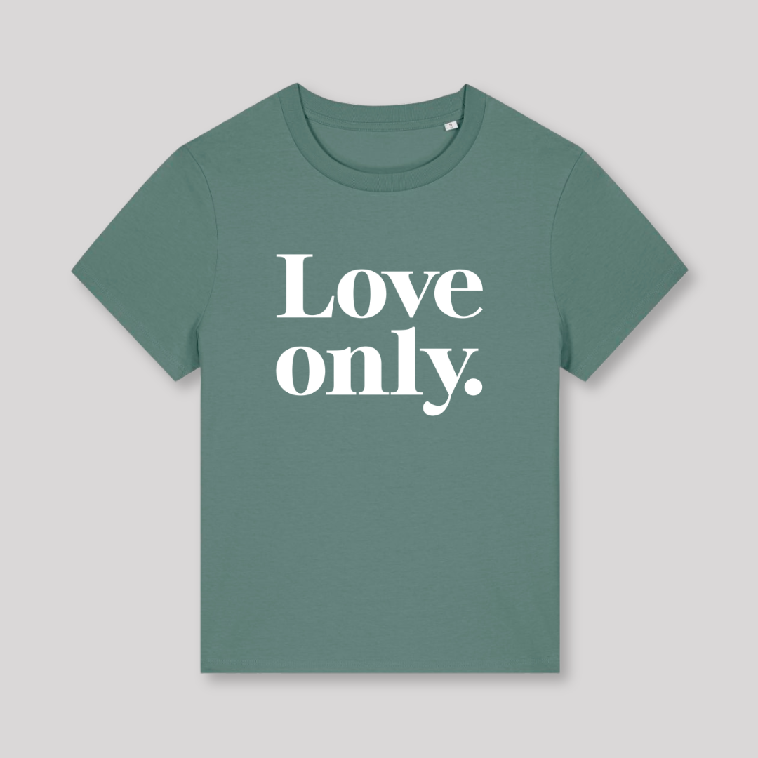 Damen T-Shirt fashion fit "LOVE ONLY"