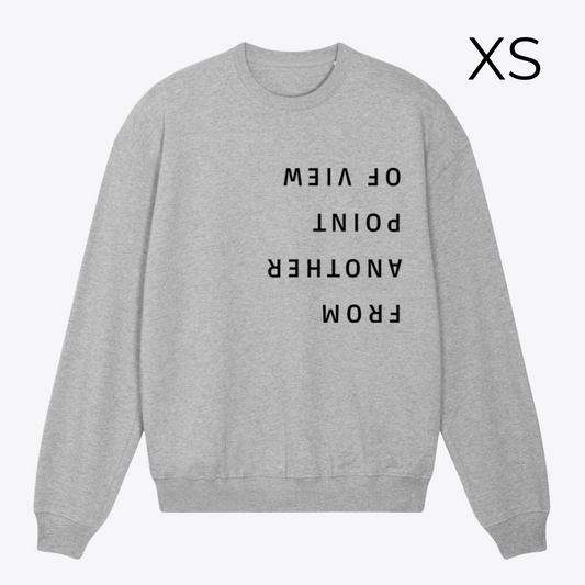 BD-Damen Sweater oversized fit "FROM ANOTHER POINT OF VIEW"