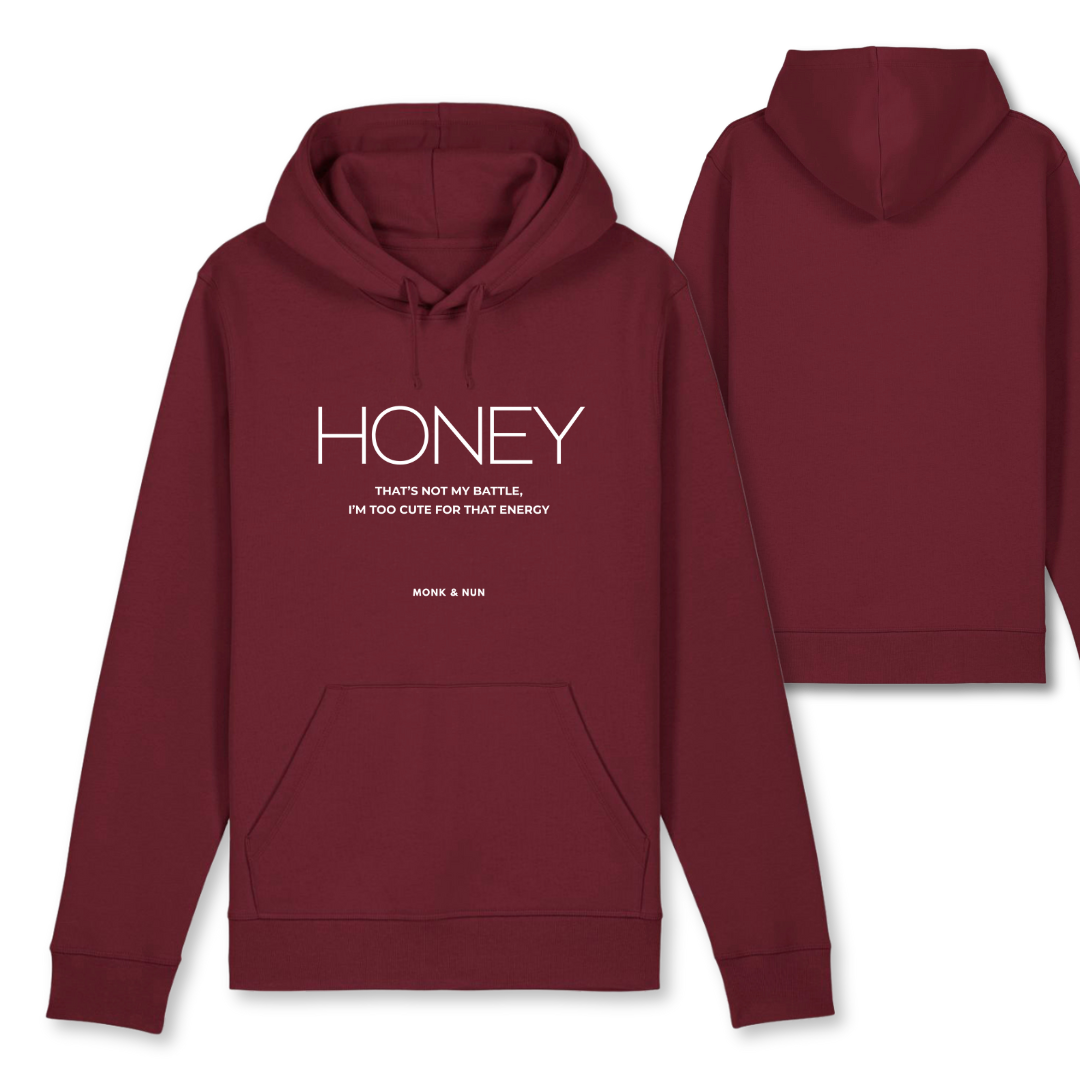Damen Hoodie regular fit "HONEY, THAT'S NOT..."