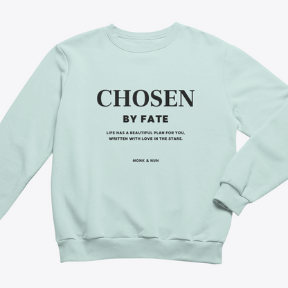 Damen Sweater regular fit "CHOSEN BY FATE"