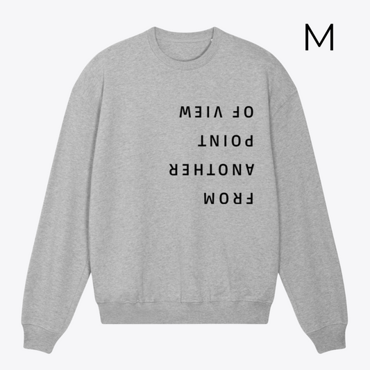 BD-Damen Sweater oversized fit "FROM ANOTHER POINT OF VIEW"
