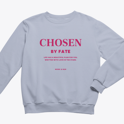 Damen Sweater regular fit "CHOSEN BY FATE"