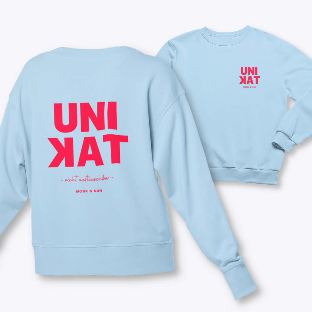 Damen Sweatshirt regular fit "UNIKAT - NICHT AUSTAUSCHBAR"