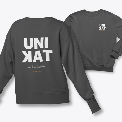 Damen Sweatshirt regular fit "UNIKAT - NICHT AUSTAUSCHBAR"