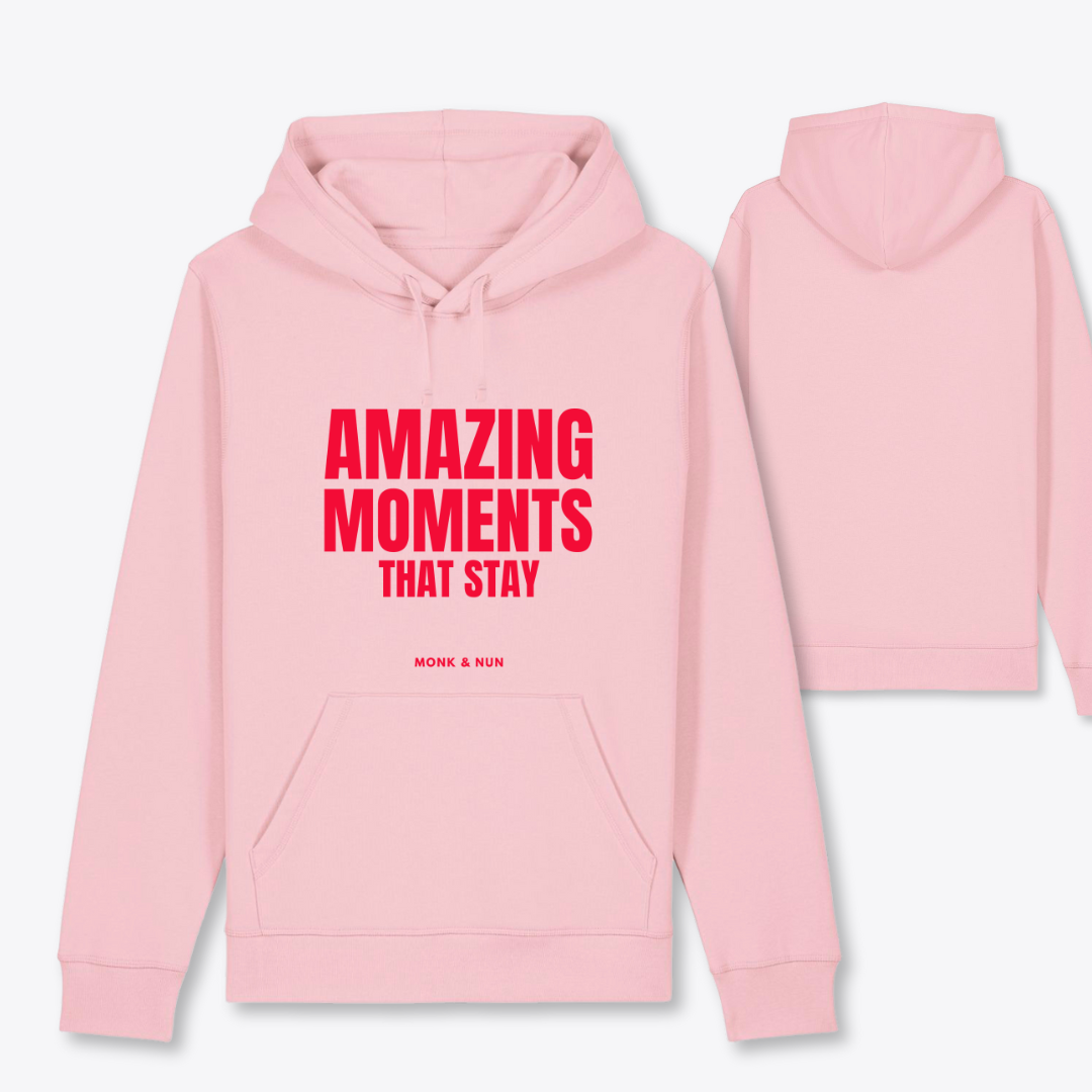 Damen Hoodie regular fit "AMAZING MOMENTS..."
