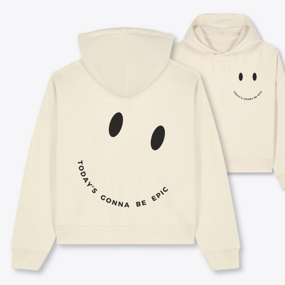 Boxcut-Hoodie "TODAY'S GONNA BE EPIC"