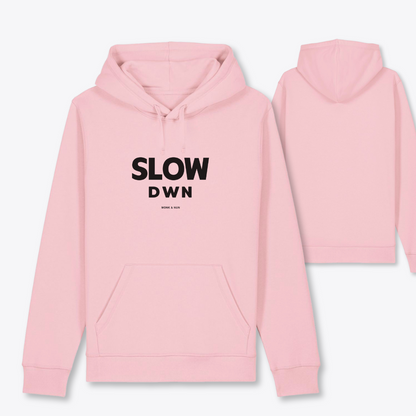 Damen Hoodie regular fit "SLOW DOWN"