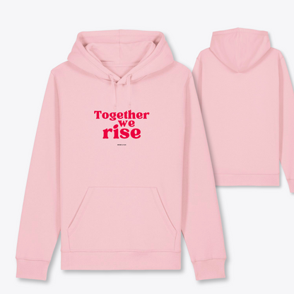 Damen Hoodie regular fit "TOGETHER WE RISE"