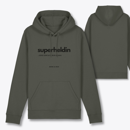 Damen Hoodie regular fit "SUPERHELDIN"