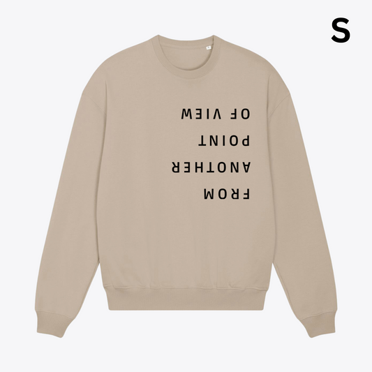 BD-Damen Sweater oversized fit "FROM ANOTHER POINT OF VIEW"