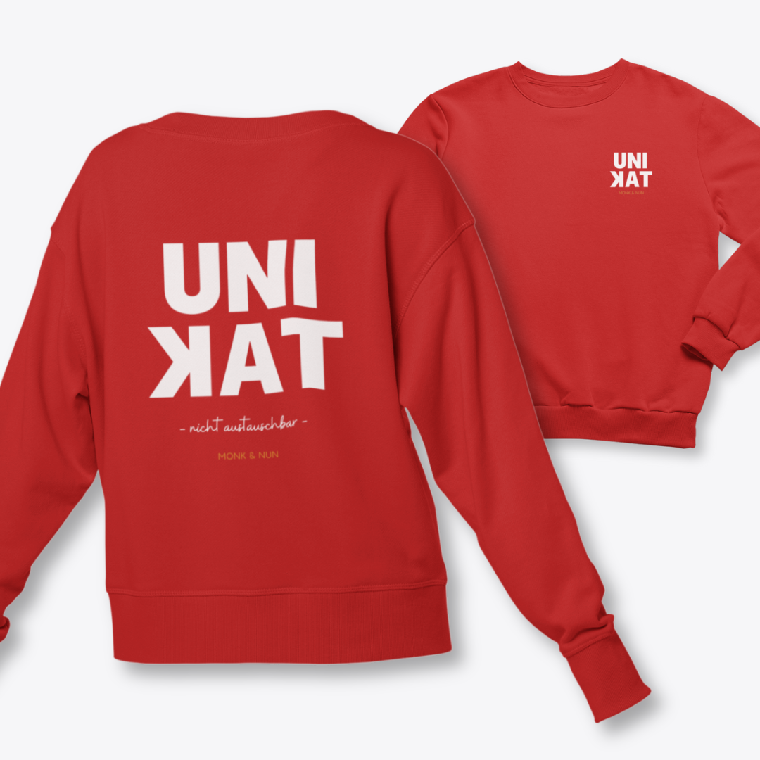 Damen Sweatshirt regular fit "UNIKAT - NICHT AUSTAUSCHBAR"