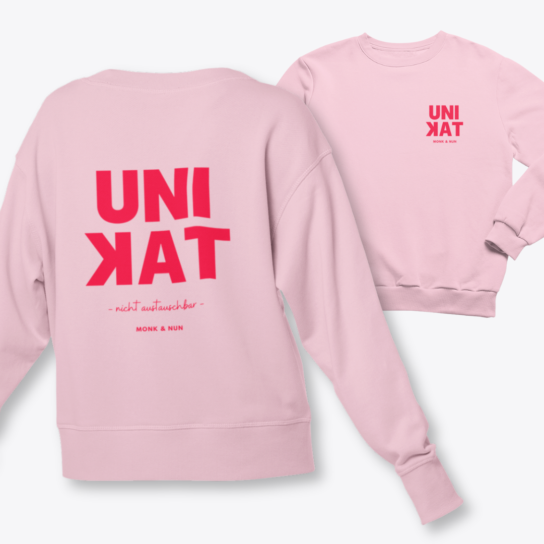 Damen Sweatshirt regular fit "UNIKAT - NICHT AUSTAUSCHBAR"