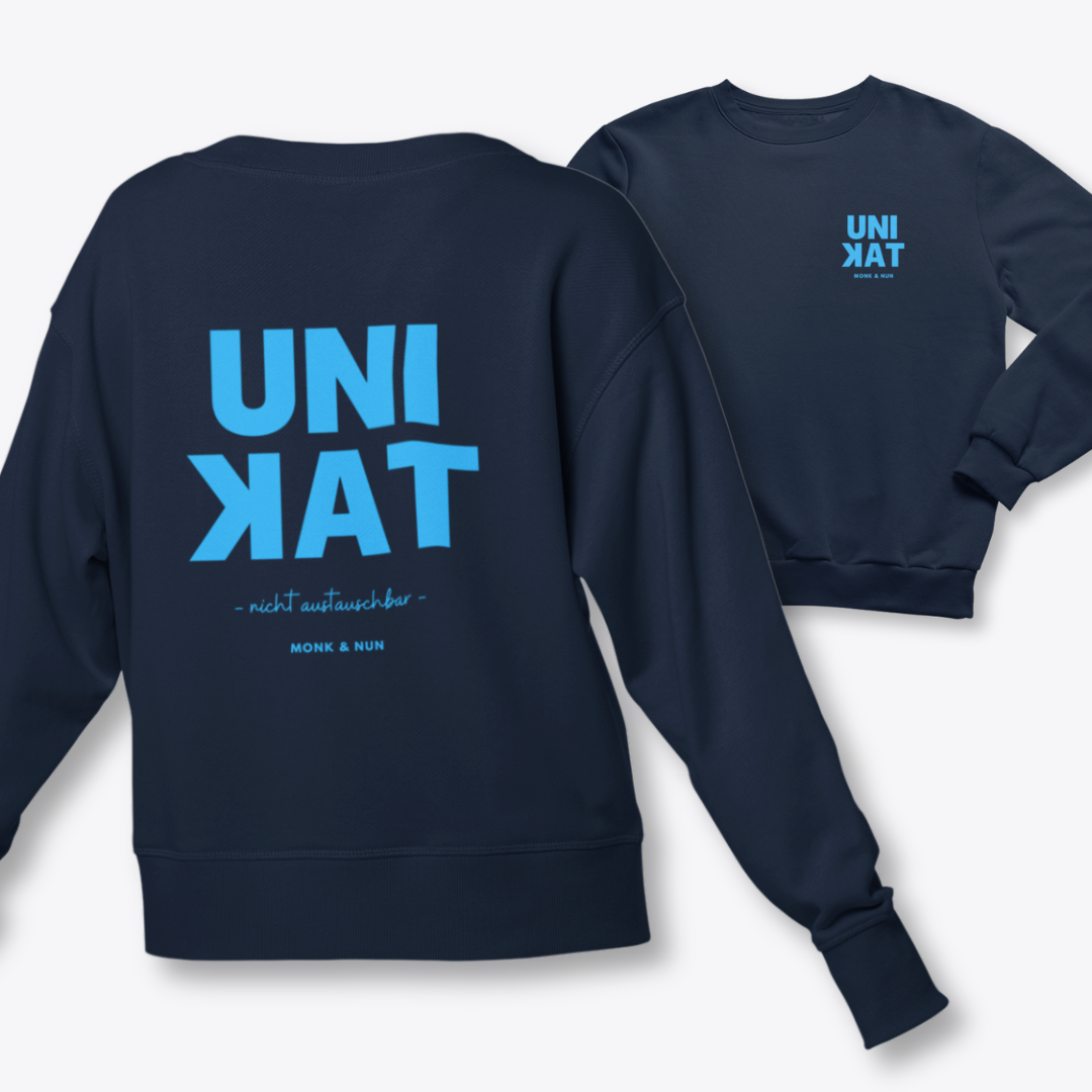 Damen Sweatshirt regular fit "UNIKAT - NICHT AUSTAUSCHBAR"