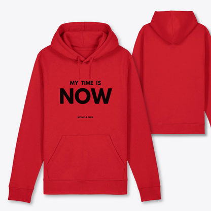 Bio Hoodie Unisex "SLOW DOWN" - beidseitig bedruckt