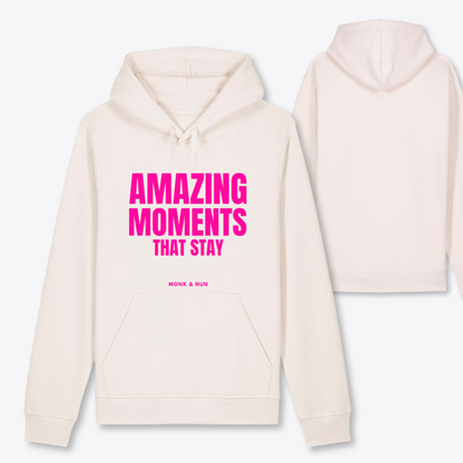 Damen Hoodie regular fit "AMAZING MOMENTS..."