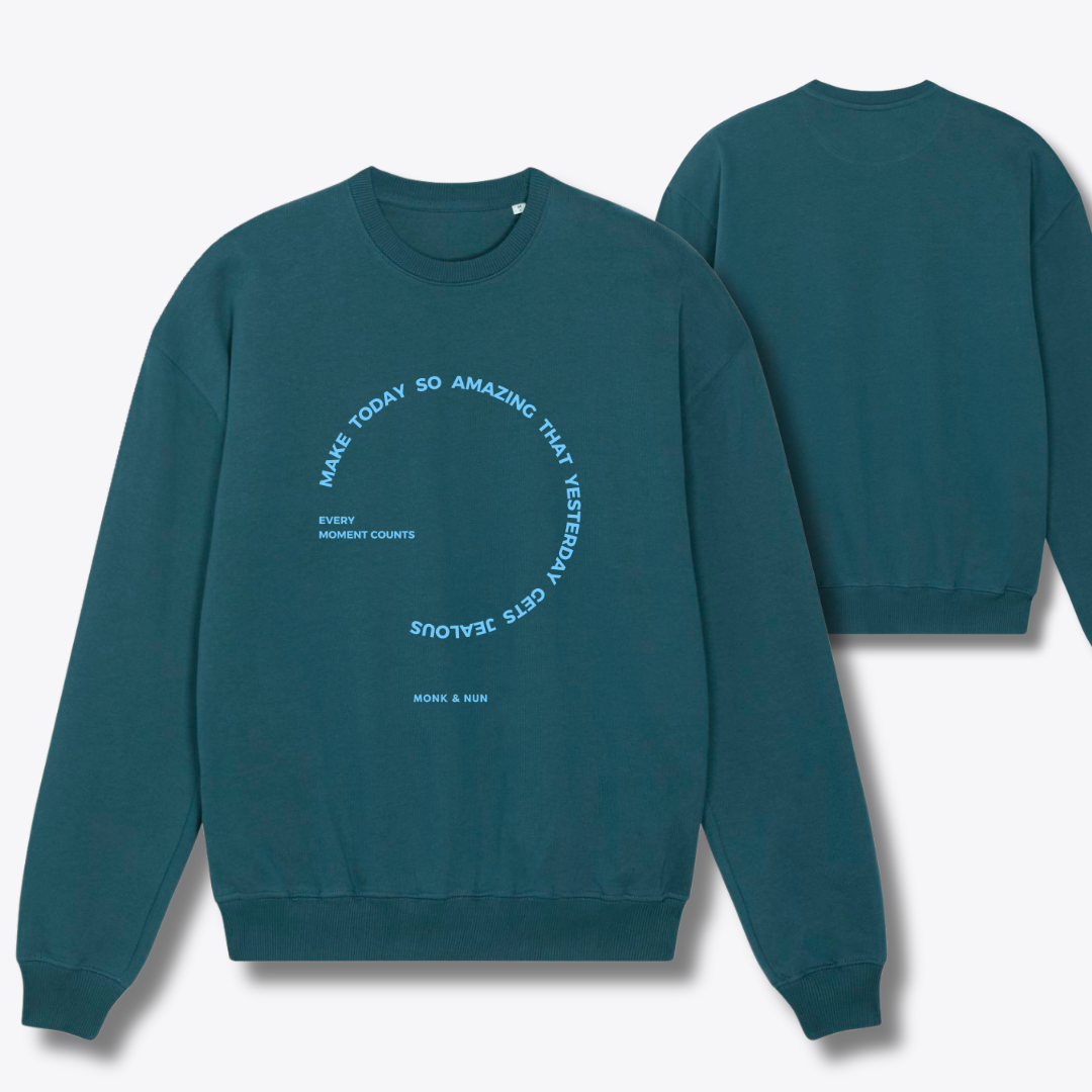 Damen Sweater oversized fit "MAKE TODAY SO AMAZING..."