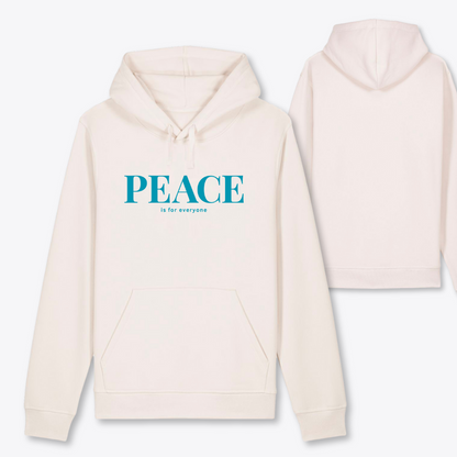 Damen Hoodie regular fit "PEACE IS FOR EVERYONE"