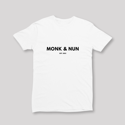 Damen T-Shirt slim fit stretchy "MONK & NUN"