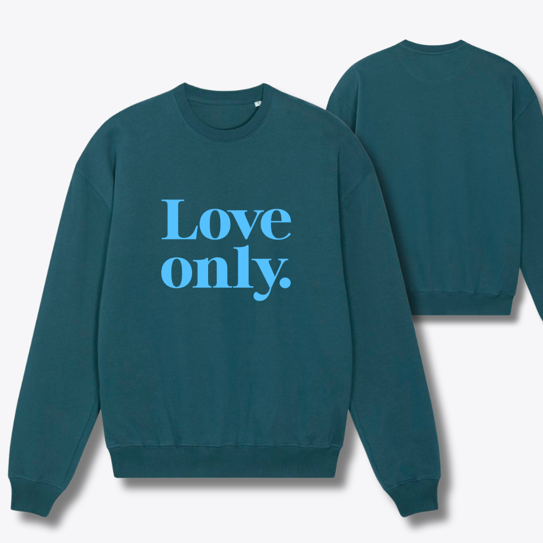 Damen Sweater oversized fit "LOVE ONLY"