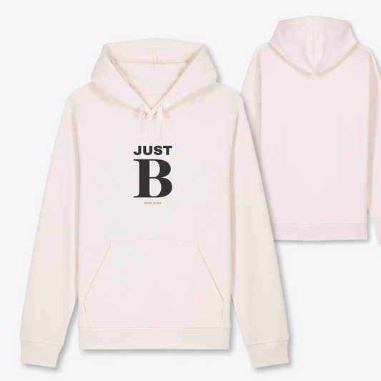 Damen Hoodie regular fit "JUST BE"