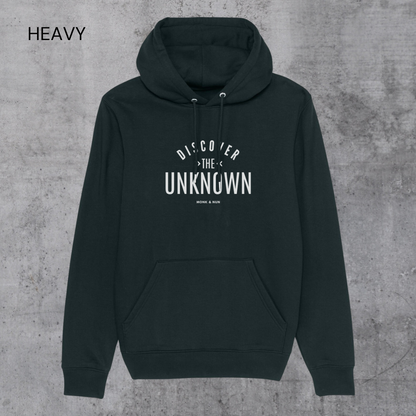 HEAVY Hoodie Unisex "DISCOVER THE UNKNOWN"