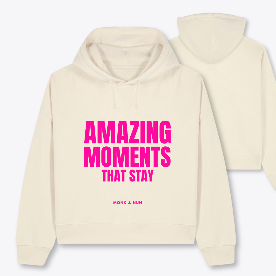 Boxcut Hoodie "AMAZING MOMENTS..."