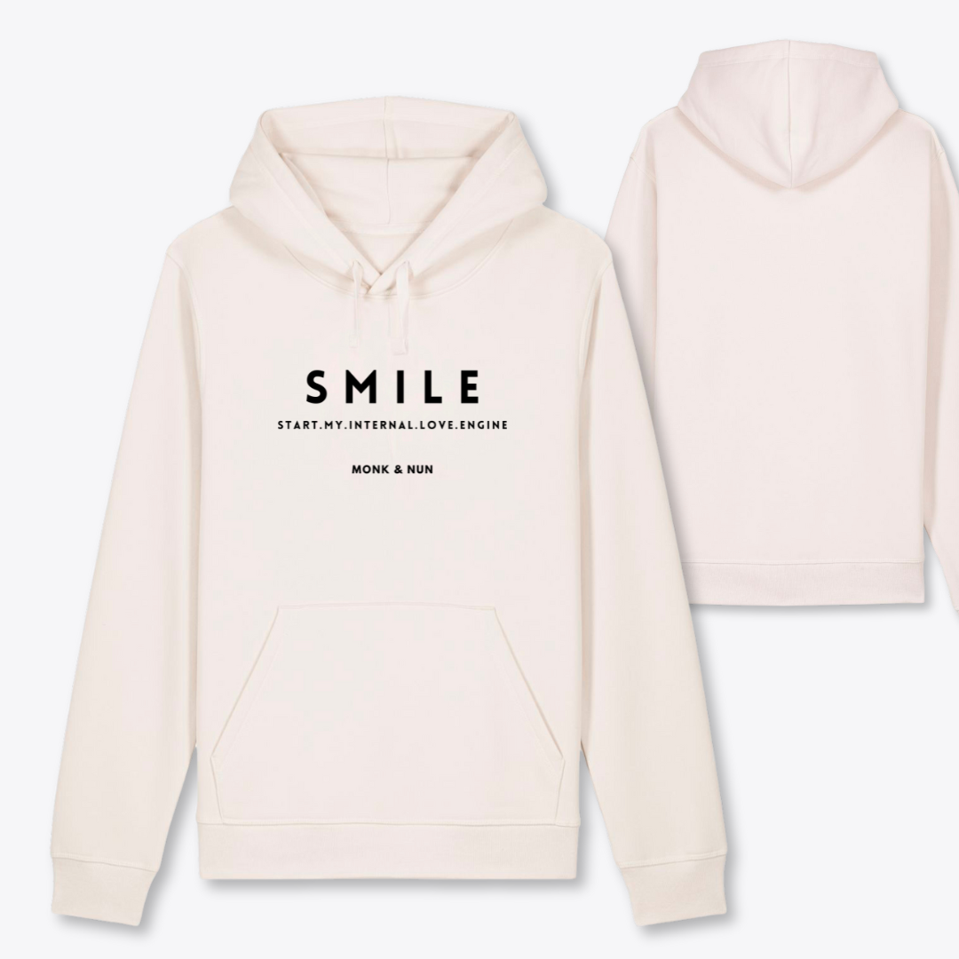 Damen Hoodie regular fit "SMILE - START MY..."