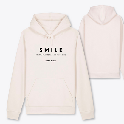 Damen Hoodie regular fit "SMILE - START MY..."