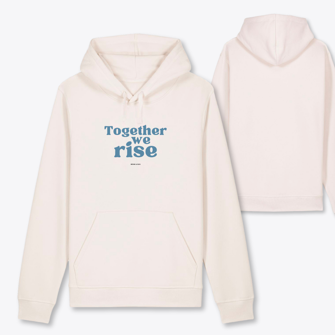 Damen Hoodie regular fit "TOGETHER WE RISE"