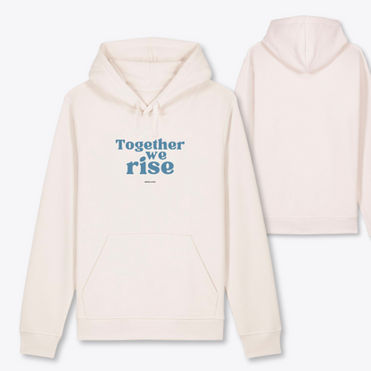 Damen Hoodie regular fit "TOGETHER WE RISE"