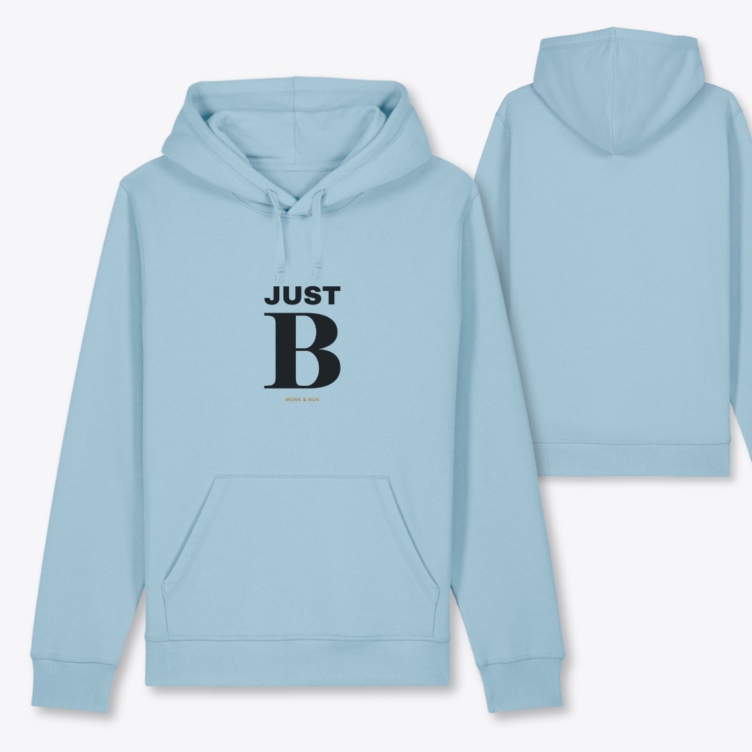 Damen Hoodie regular fit "JUST BE"