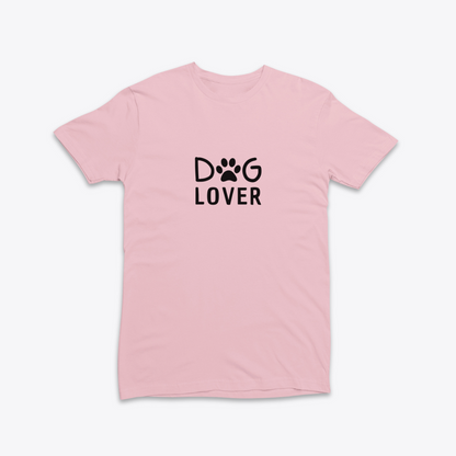 Damen T-Shirt slim fit stretchy "DOG LOVER"