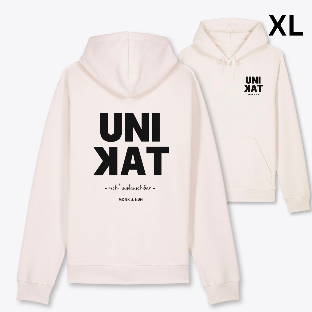 BD-Unisex Hoodie regular fit "UNIKAT-NICHT AUSTAUSCHBAR" Backprint