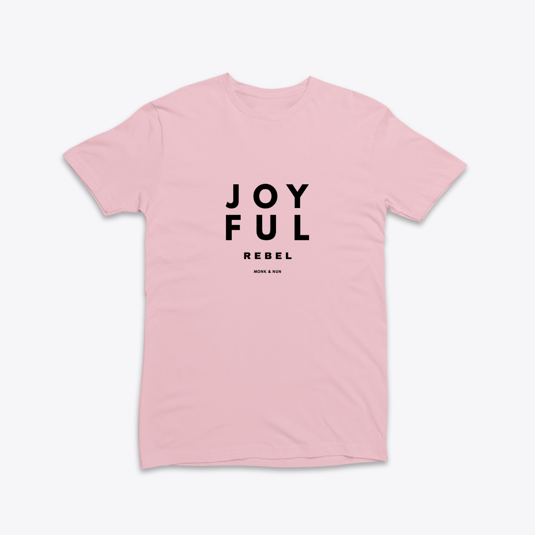 Damen T-Shirt slim fit stretchy "JOYFUL REBEL"